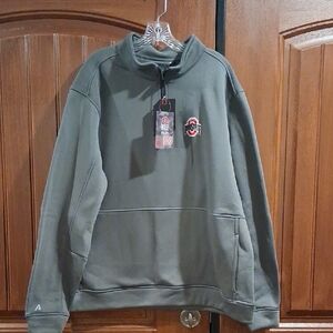 Antigua Ohio State Gray Pullover. Size 2XL. NWT